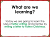 Writing a Letter to Father Christmas - KS2 Teaching Resources (slide 2/22)